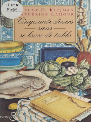 cover image of 50 dîners sans se lever de table